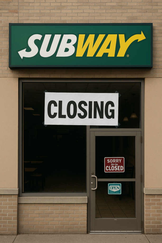 Why Is Subway Closing Stores